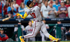 Ronald Acu?a Jr. in Braves Gear