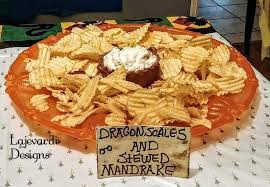 Harry Potter Themed Party Food Chips And Dip Harry Potter Themed Party Food Chips And Di Harry Potter Theme Party Harry Potter Parties Food Harry Potter Snacks
