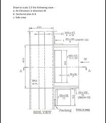 Is a piece of land with a building (s) where individual owners own portions of the building (s. Draw To Scale 1 5 The Following View A An Chegg Com