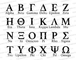 A font is the combination of typeface, size, weight, slope, and style to make up a printable or displayable set of characters. Greek Fonts Etsy