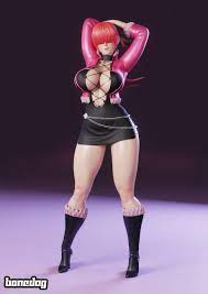 bonedog] Shermie (King of Fighters) - Hentai Image