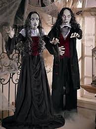 Vampire Bride Groom Kid Friendly Halloween Decorations Cheap Diy Halloween Decorations Halloween Decorations For Kids