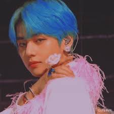 The best gifs for bts v. Blue Cute Photo By Katetategami On Picsart Bts V Taehyung