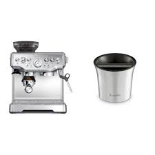 The barista express allows you to grind the beans right before extraction for full flavour and precise temperature control (pid) ensures optimal espresso extraction. The Breville Barista Espresso Bes870xl Espresso Machine Review Caffeinated Cup