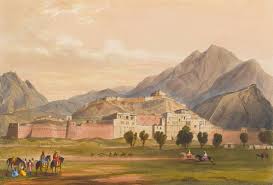 Bala Hissar fort and the palace of Shah ...