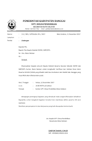 Contoh surat resmi tersebut ialah sebagai berikut. Surat Undangan Untuk Kepala Sekolah Pigura