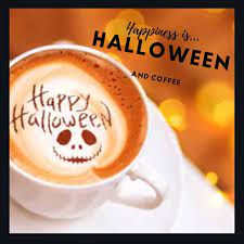 Have a happy halloween and if you have any halloween coffee drink recipes share them with us on twitter @coffeemastersuk. Happiness Is Definitely Halloween And Coffee We Re Extra Happy When It S Both Together Arlenescostumes C Halloween Halloween Season Food