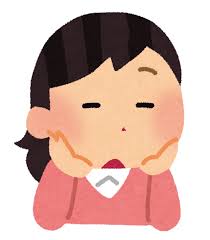 ぼーっとしている女性のイラスト | かわいいフリー素材集 いらすとや