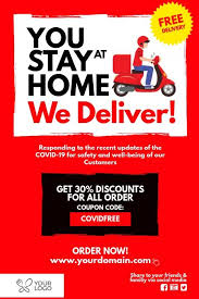 Create The Perfect Design By Customizing Easy To Use Templates In Minutes Easily Convert Your Image Design In 2020 Free Food Delivery Food Poster Design Food Delivery