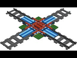 How To Build Lego Train Rail Crossing Moc Lego Trains Lego Train Tracks Lego Train Station
