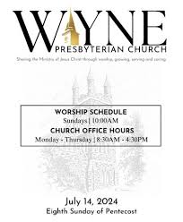 Weekly Bulletin 7/14/2024 by waynepres