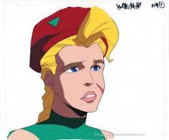 Street Fighter Cammy Anime Animation Production Cel Portrait Street Fighter Ii Cammy Street Fighter Street Fighter Street Fighter Ii