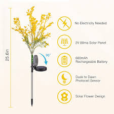 Maybe you would like to learn more about one of these? Buy Neporal Solar Garden Lights Outdoor Decorative Solar Flowers Lights Dusk To Dawn Solar Garden Stake Lights Waterproof Ip65 Solar Powered Flower Lights For Patio Garden Yard Lawn Pathway Online In Kazakhstan