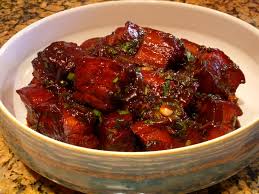 Chinese Braised Pork Belly {Hong Shao Rou} | Shuangy'S Kitchen Sink