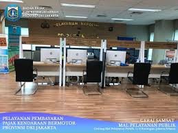 Hallo Sobat Pajak Pelayanan Gerai Samsat Untuk Jakarta Selatan Sobat Pajak Bisa Lakukan Perpanjangan Pajak Kendaraan Bermoto Gedung Ruangan Pelayanan Publik