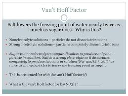 Salt only helps if there is a little bit of liquid water available. Solutions Unit Ppt Video Online Download