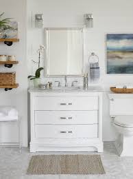Modern rustic 2 tier bathroom shelf with 18 matte black finish towel bar. A Modern Rustic Bathroom Reveal City Farmhouse