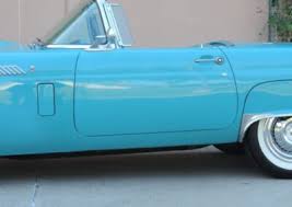 Image result for Peacock Blue 1956 Thunderbird