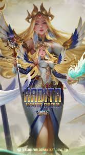 Buat kamu yang sedang mencari foto profil keren anime atau kartun kamu bisa menggunakan foto profil fb keren siap pakai di bawah ini. Kadita White Robin By Fachrifhr On Deviantart Mobile Legend Wallpaper Kadita White Robin Alucard Mobile Legends