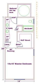 Popular Of Bathroom Remodel Floor Plans With Bathroom And Closet Floor Plans Plansfree 10x16 Master Bathroom Remodel Master Master Bedroom Plans Closet Remodel