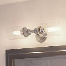 When it comes to providing proper lighting, a fixture is only as good as the bulbs you use. Uhp2061 Industrial Chic Chic Bathroom Vanity Light 4 75 H X 18 5 W A