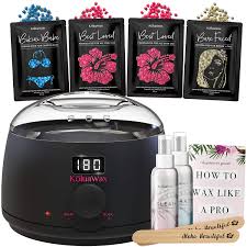I think it's one of the oldest hair removal methods in the world. Amazon Com Waxing Kit Wax Warmer Hair Removal With Hard Wax Beans Koluawax Multiple Formulas Target Different Type Of Hair Eyebrow Facial Armpit Bikini Brazilian For Women And Men 20 Applicators For