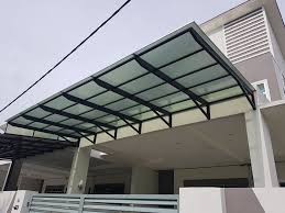 Our glass awning system contractor company malaysia provides high quality laminated glass materials with exquisite and excusive glass design to match with elegant exterior designs of buildings. Good Design Glass Canopy Inpro Concepts Design