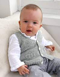 Free crochet baby vest pattern. Baby Knitting Pattern For A Lovely Little Waistcoat Free Patern