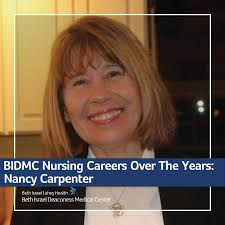 Many of you might recognize the smiling face of Nancy Carpenter, who has  been here at #BIDMCNursing for 47 years!!! Nancy started here as a new  college grad from New Jersey after