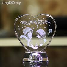 This can be the best gift for girlfriend that touches her heart. Hadiah Krismas Luminous Christmas Gift Custom Couple Photos Creative Birthday Present For His Girlfriend Wife Girl Hea Shopee Malaysia