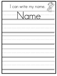 Editable Name Practice Standard Print Set 1 Kindergarten Back To School Name Writing Practice Writing Practice Preschool Kids Handwriting Practice