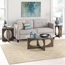 Orren Ellis Chenley 3 Piece Coffee Table Set Reviews Wayfair In 2020 3 Piece Coffee Table Set Coffee Table Coffee Table Setting