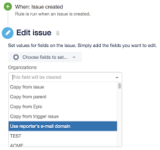 Set Organization In Jira Service Desk Using Reporter S Email Domain By Scott Harwood Automation For Jira Blog