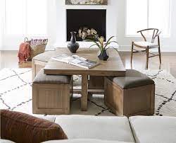 Complete your space with furniture from target. Champagne Cube Coffee Table With 4 Storage Ottoman 28 Furniture Pieces So Stylish And Affordable You Ll Never Believe We Found Them At Macy S Popsugar Home Photo 8