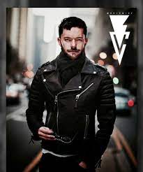 Finn Balor Finn Balor Black Leather Biker Jacket Balor Club