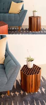 Furniture Designer And Maker Josh Neilsen Has Created The Honeycomb Table Inspired By Geometry In Nature An Coffee Table Sculptural Furniture Side Table Wood