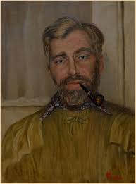 Portrait of Sir Vivian Fuchs , FRS, 1908-1999, Scientist & Explorer