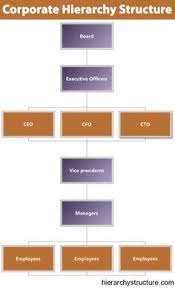 19 Best Corporate Hierarchy Images Business Hierarchical