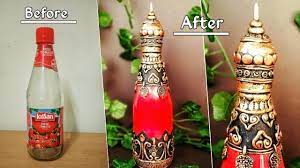 Discover 8 sauce bottle designs on dribbble. Ketchup Bottle Craft Antique Bottle Art Design Glass Bottle Decoration Ideas Bottle Craft Youtube