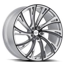 Black And Silver Rims For Car Redbourne Noble Matte Silver W Gloss Black Face Wheel Rims Rims For Cars Rims