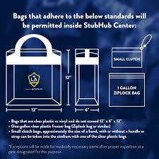 Reminder Stubhub Center Updated Bag Policy In Effect For