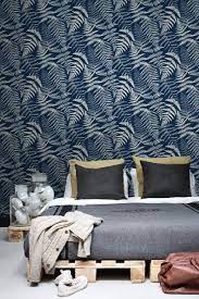 esta jungle fever behang varens blauw in slaapkamer behang tropisch behang verwijderbaar behang