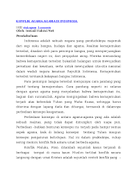 4) terdapat potensi konflik yang terpendam, yang telah bermusuhan secara adat. Doc Konflik Agama Sururoh Tad Academia Edu