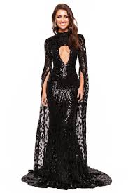 Black Sequin Prom Dress Elegant Dresses For Women Black Long Sleeve Prom Dress Prom Dresses Long With Sleeves