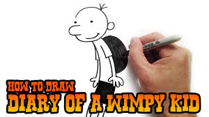There is nothing to particularly highlight in this book, as it only when reading the books, it is fun to look at the pictures drawn as well. How To Draw Greg Heffley Diary Of A Wimpy Kid Youtube