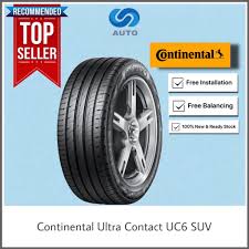 Hence, continental tyre malaysia designed the comfortcontact cc6 for superior low noise level and comfortable ride and the ultracontact uc6 for high level of grip during dry and wet we were invited by continental tyre malaysia for a drive to experience what the new generation 6 tyres have to offer. Free Installation Continental Conti Ultra Contact Uc6 Suv Car Tyre Shopee Malaysia