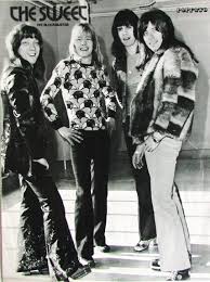 Black Bands Of The 70s The Sweet Sweet Band Glam Metal Glam Rock