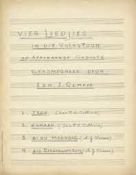 Haar gedigte word opgeneem in alle belangrike versamelbundels oor die afrikaanse poësie, insluitende groot verseboek en die afrikaanse poësie in 'n duisend en enkele gedigte. Vier Liedjies In Die Volkstoon Op Afrikaanse Gedigte Forbidden Music Regained
