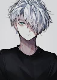 Maybe you would like to learn more about one of these? Taren On Twitter In 2021 Boy Hair Drawing Anime Hair Color White Hair Anime Guy