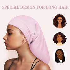 Fittia Satin-Bonnet Silk Sleep Cap, Silk Hair Bonnet for Sleeping, Bamboo  Beanie Hair Wrap for Curly Hair Sleeping, Unisex : Amazon.co.uk: Beauty